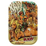 Tava pentru rulat RAW x RJB Summer Beach Small din metal de calitate